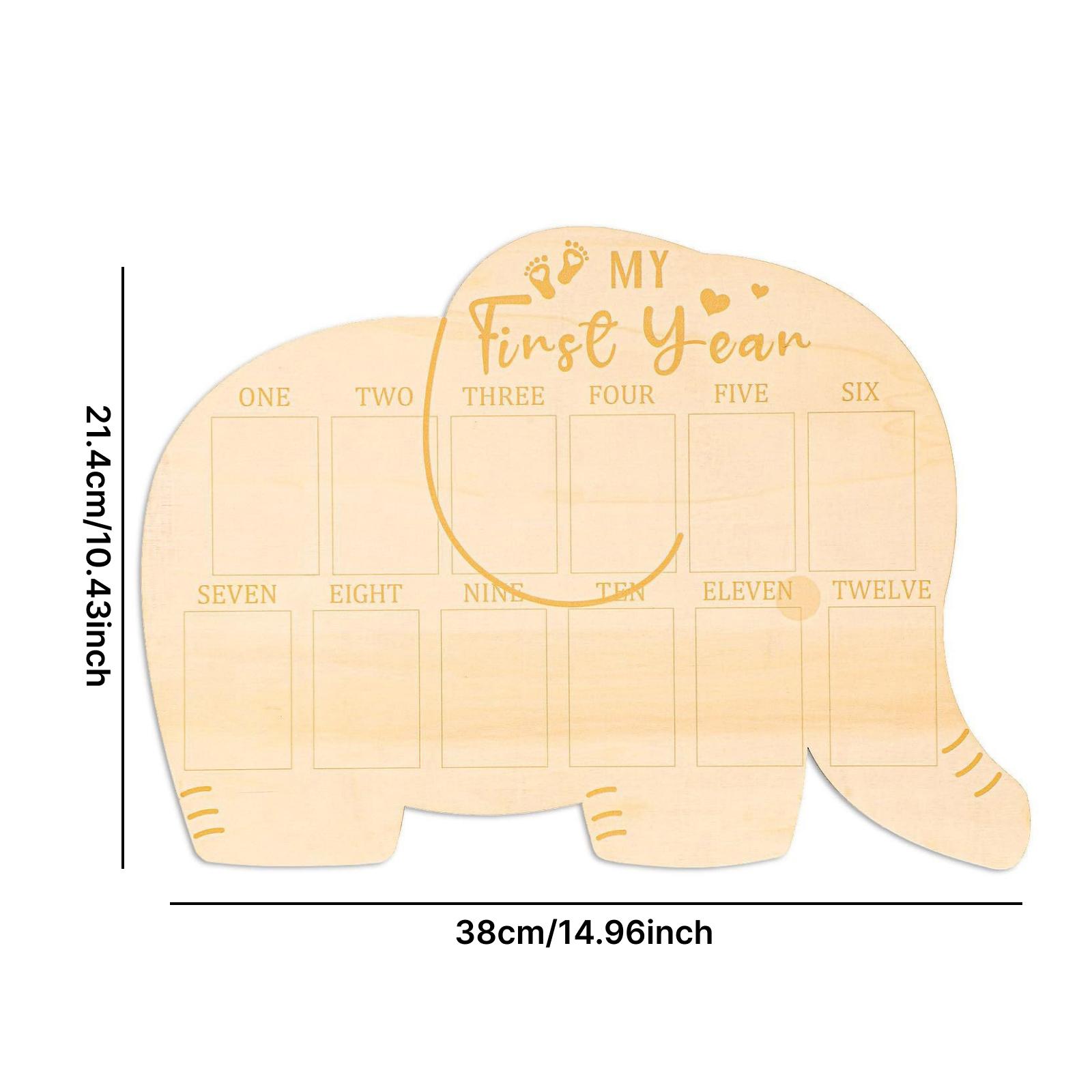Baby fotobord houten frame twa - Baby Nursery Frames recensie en prijs